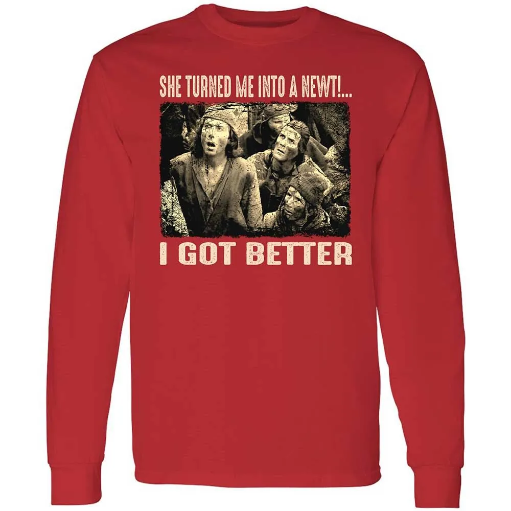 Long Sleeve T-Shirt - DRZXWCXN - Red - 11