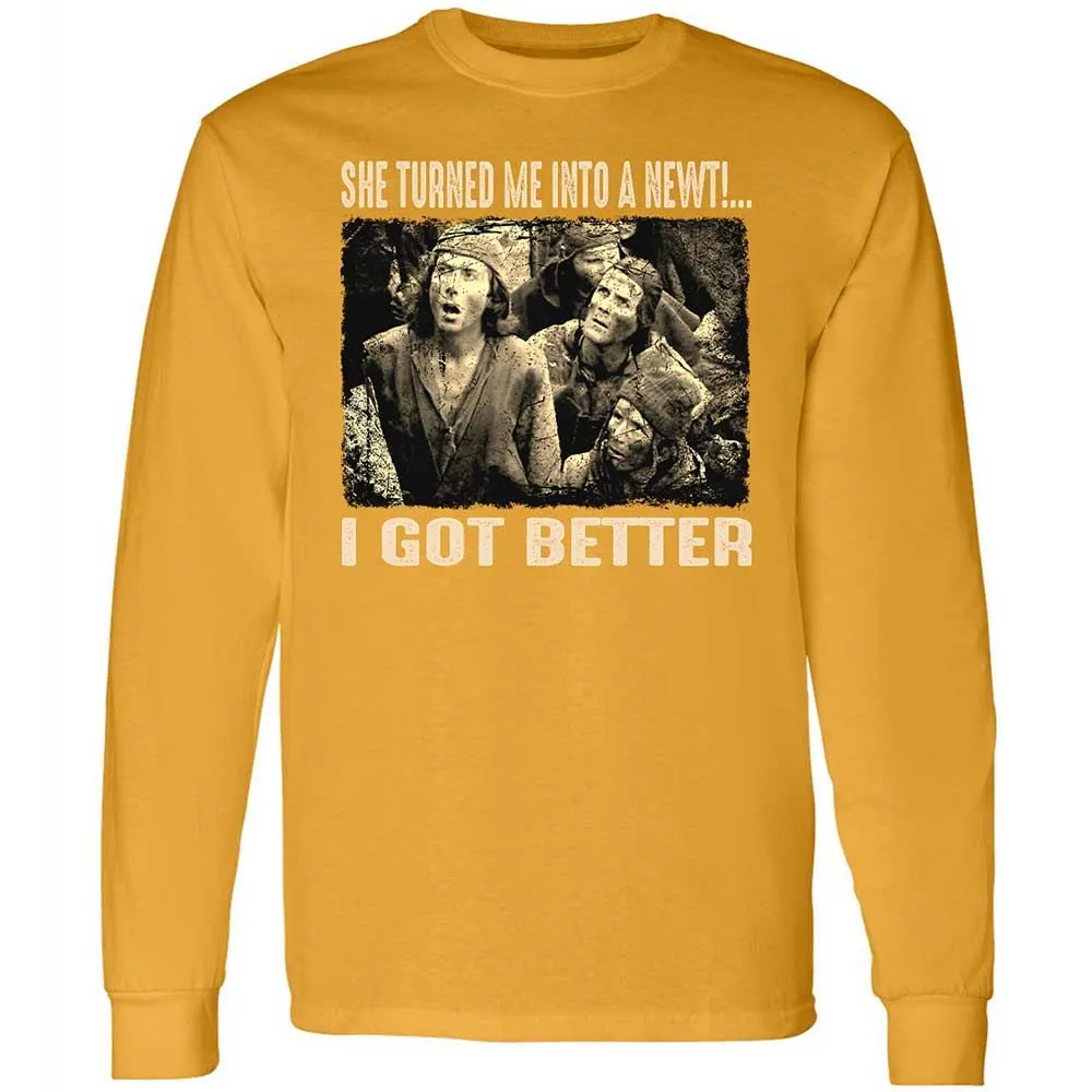 Long Sleeve T-Shirt - DRZXWCXN - Gold - 13