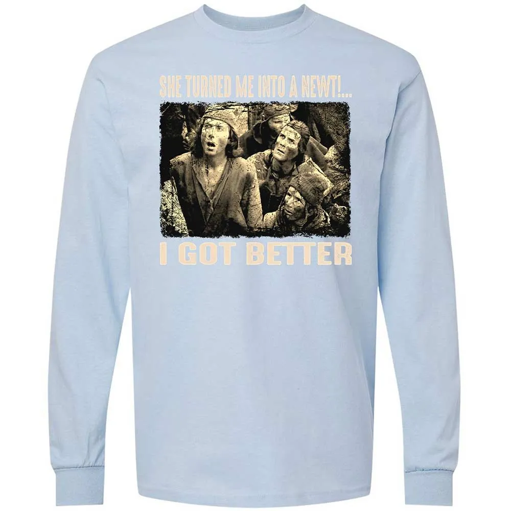Long Sleeve T-Shirt - DRZXWCXN - Light Blue - 18