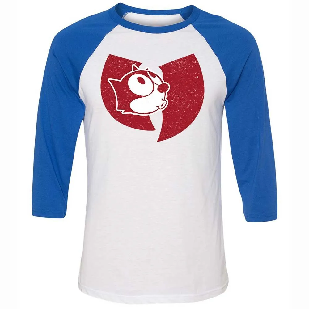 Unisex 3/4 Baseball Tee - JY3F35M1 - White/True Royal - 10