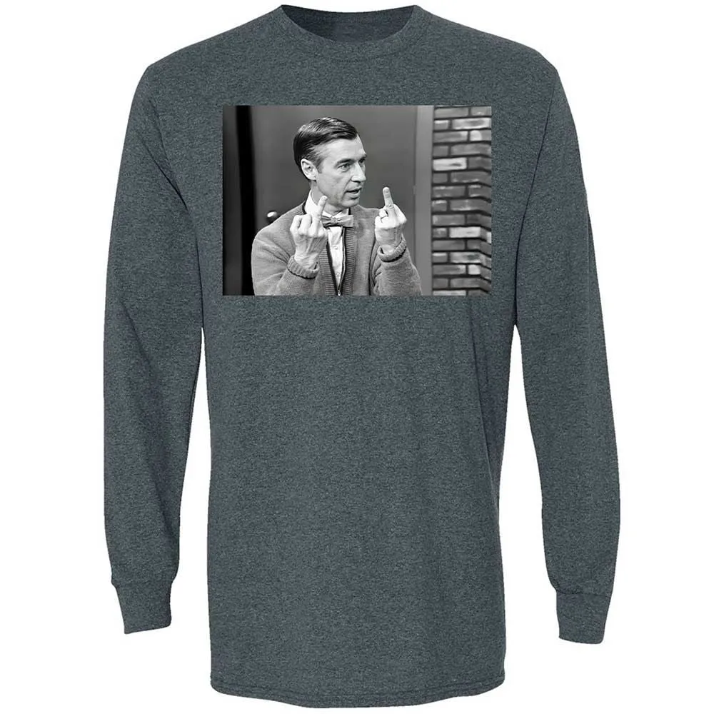 Long Sleeve T-Shirt - 6S7S1BV8 - Dark Heather - 5