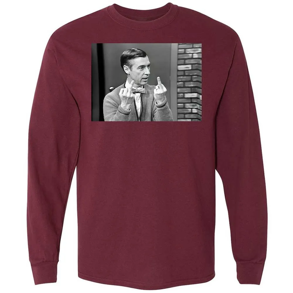 Long Sleeve T-Shirt - 6S7S1BV8 - Maroon - 6
