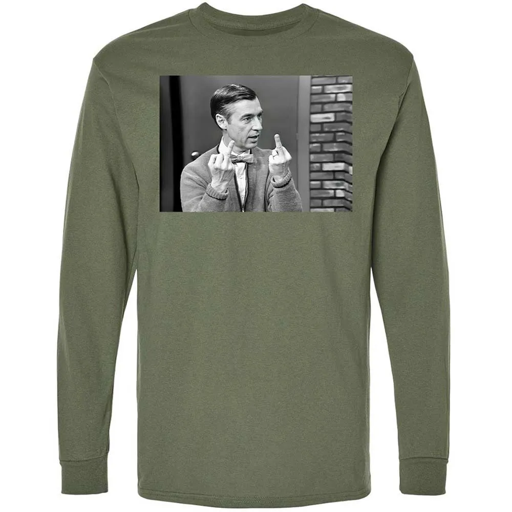 Long Sleeve T-Shirt - 6S7S1BV8 - Military Green - 9