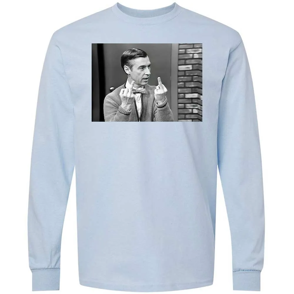 Long Sleeve T-Shirt - 6S7S1BV8 - Light Blue - 18