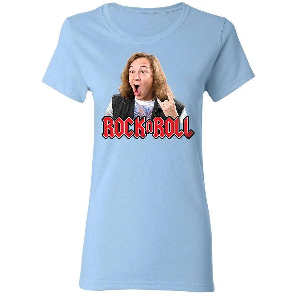 Women's T-Shirt - MCHYR7LM - Light Blue - 13