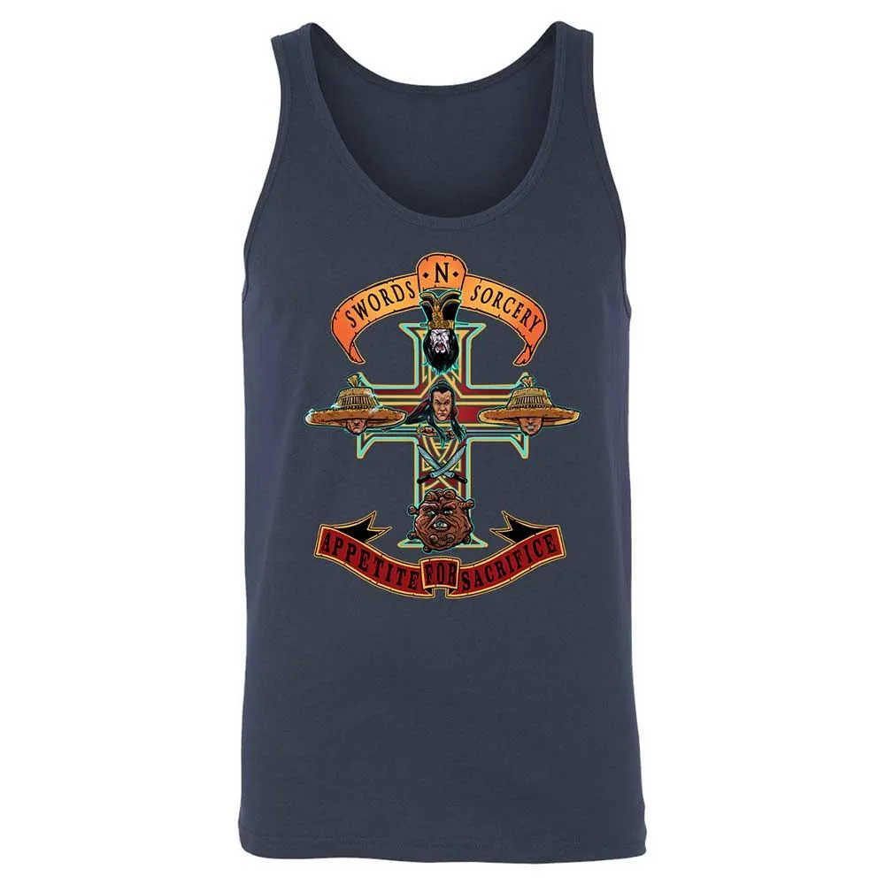 Unisex Jersey Tank - 3MU8GLXT - Navy - 2