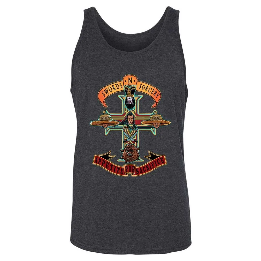 Unisex Jersey Tank - 3MU8GLXT - Dark Grey Heather - 5