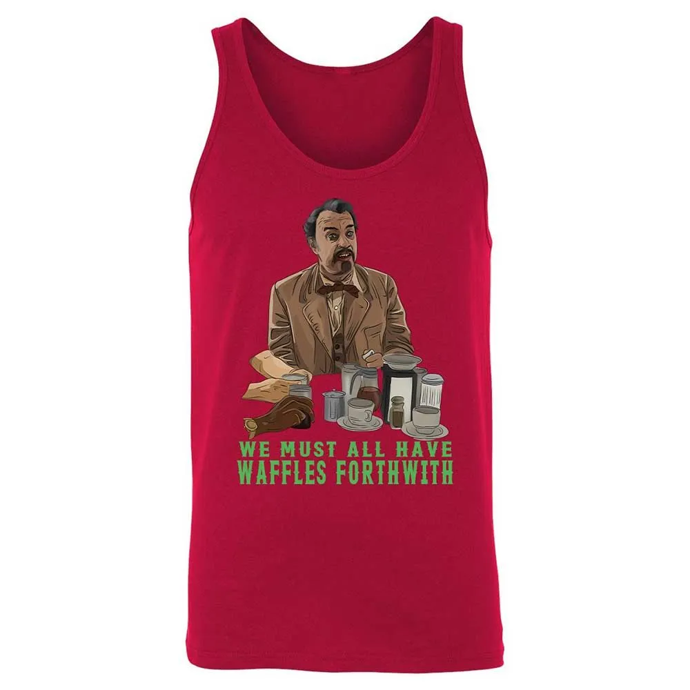 Unisex Jersey Tank - TDB9QZ2D - Red - 3