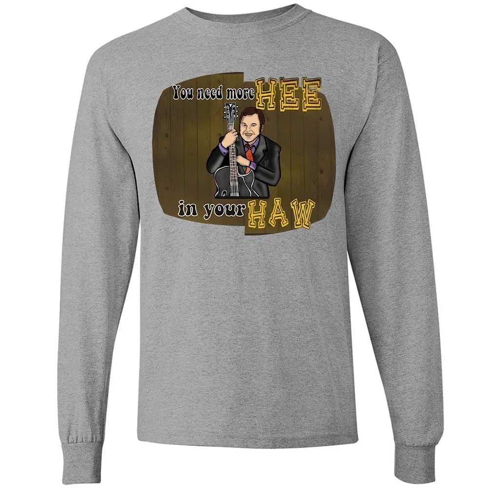 Long Sleeve T-Shirt - QY75RVZQ - Sport Grey - 3