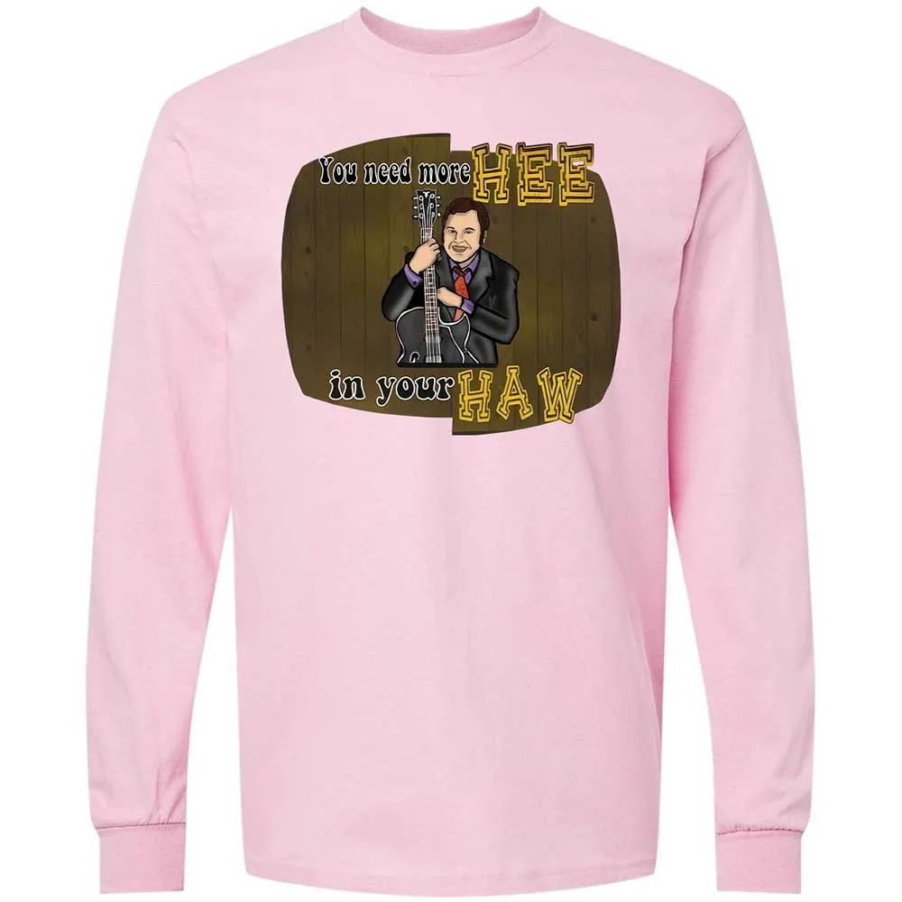 Long Sleeve T-Shirt - QY75RVZQ - Light Pink - 6
