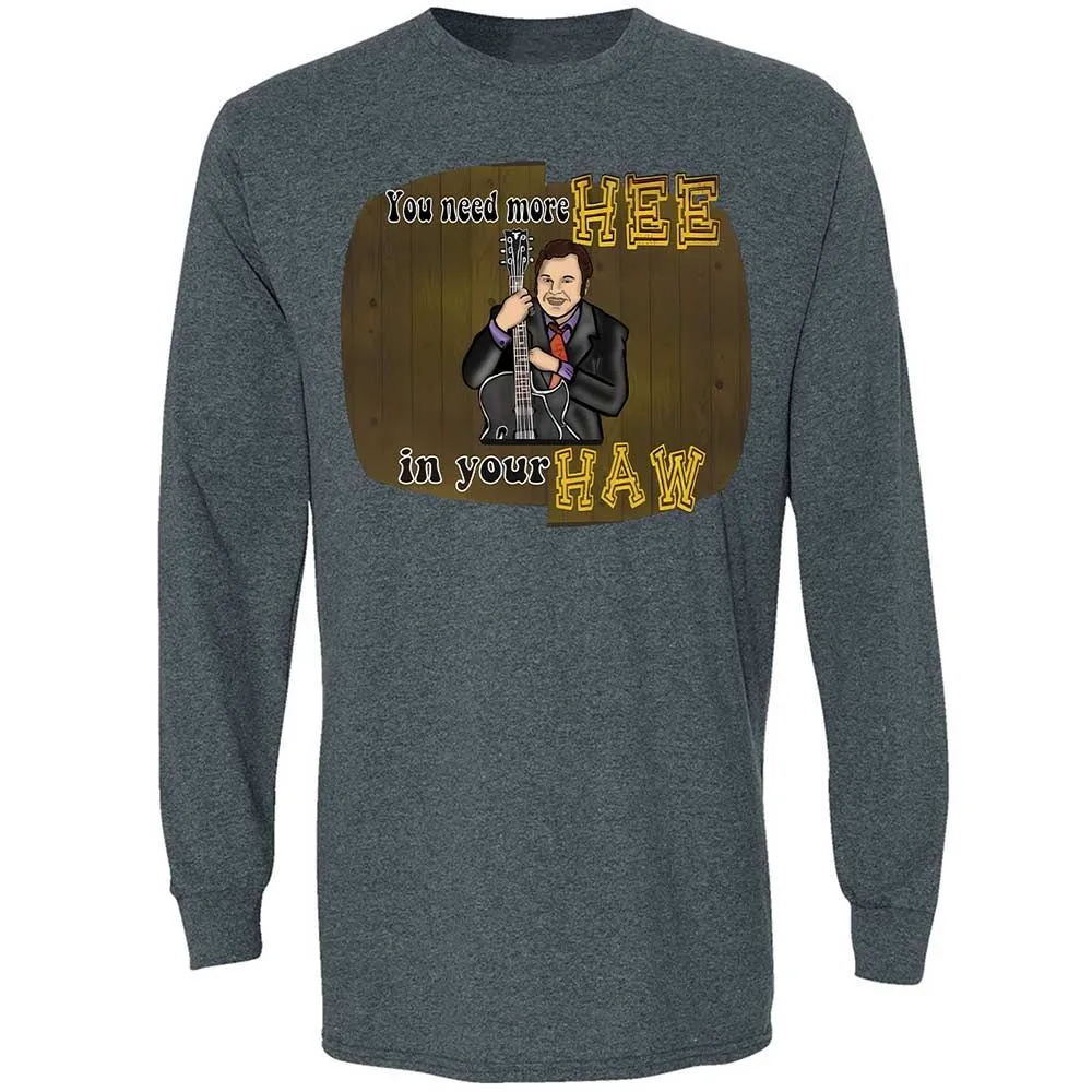 Long Sleeve T-Shirt - QY75RVZQ - Dark Heather - 15
