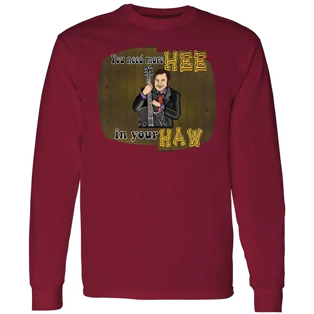 Long Sleeve T-Shirt - QY75RVZQ - Cardinal Red - 17