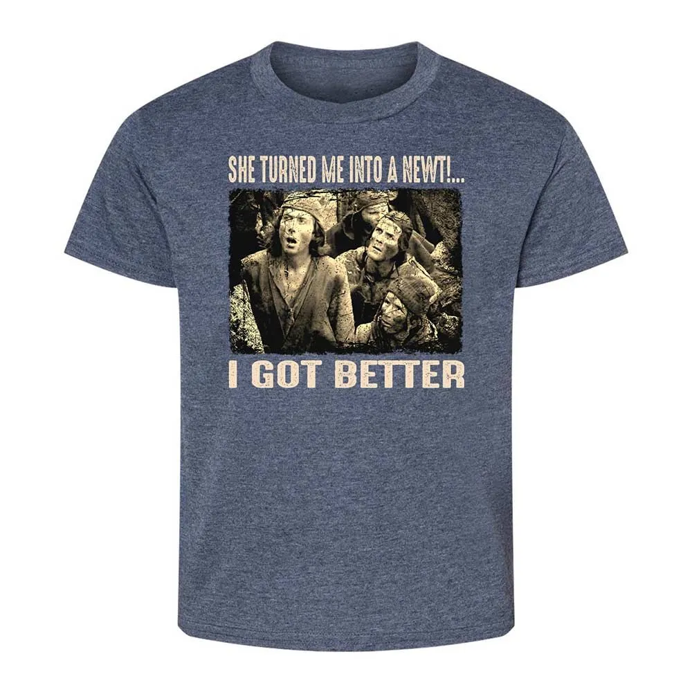 Kids T-Shirt - N99M4456 - Heather Navy - 9