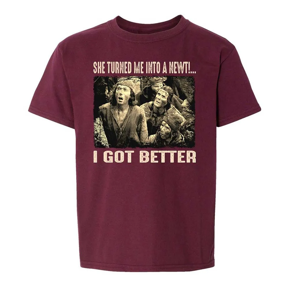 Kids T-Shirt - N99M4456 - Maroon - 14