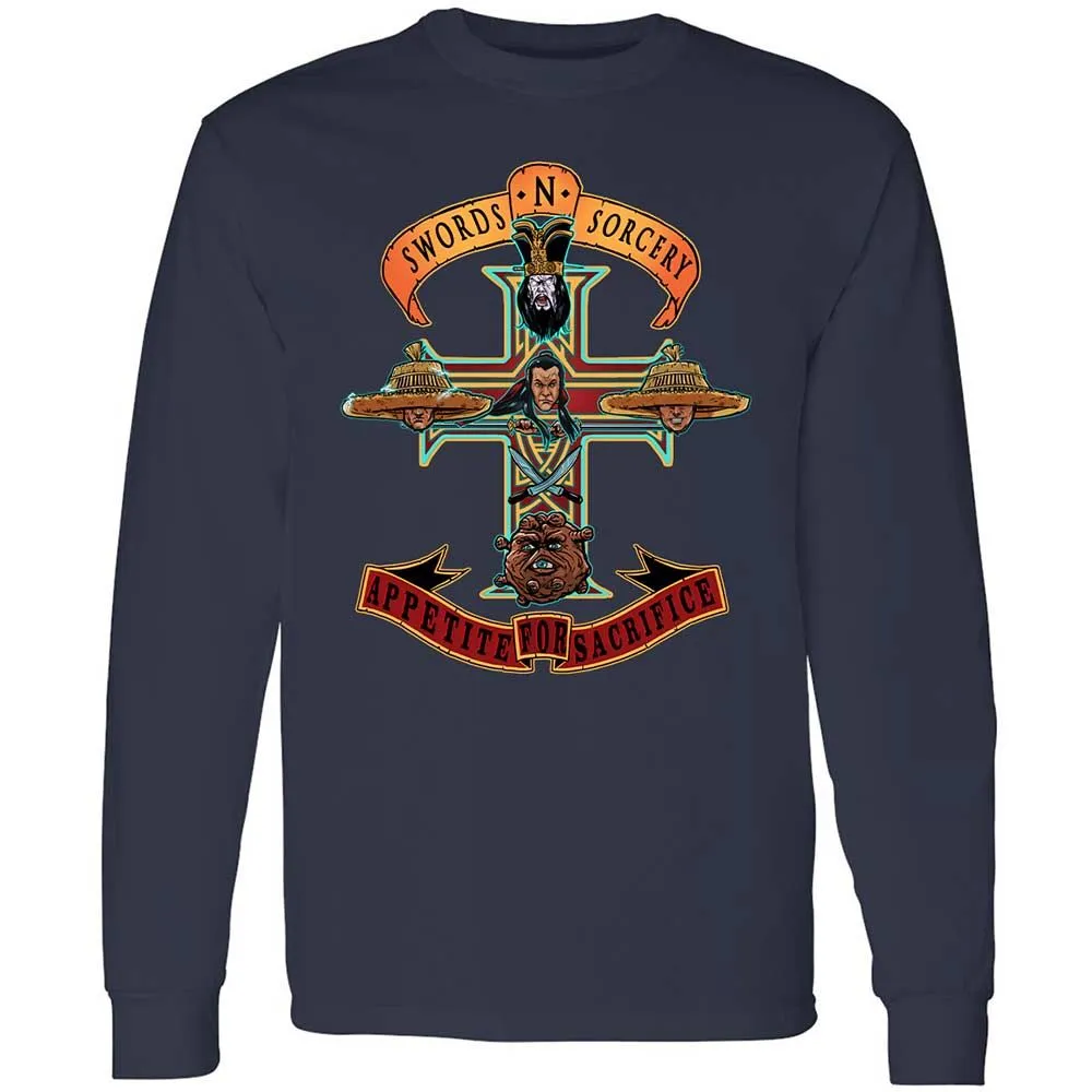 Long Sleeve T-Shirt - HTFCZABX - Navy - 2