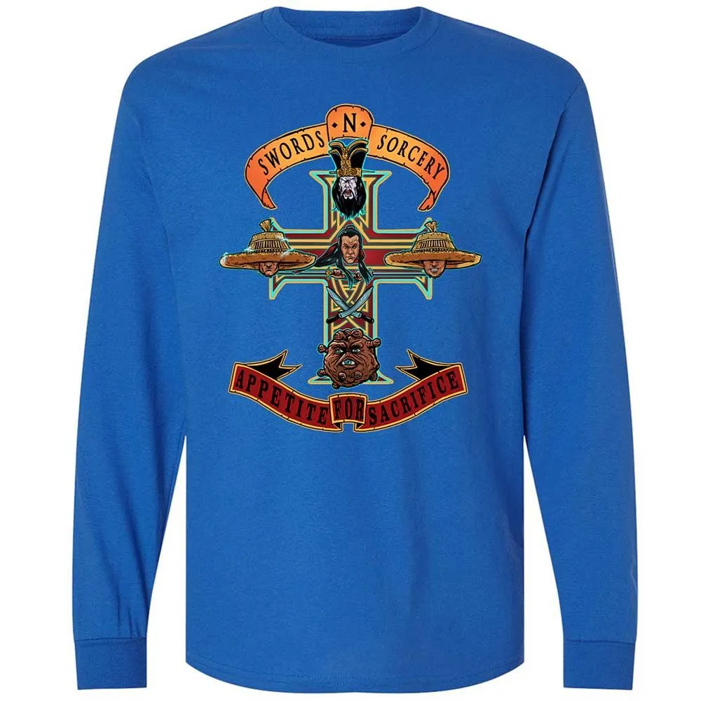 Long Sleeve T-Shirt - HTFCZABX - Royal - 3