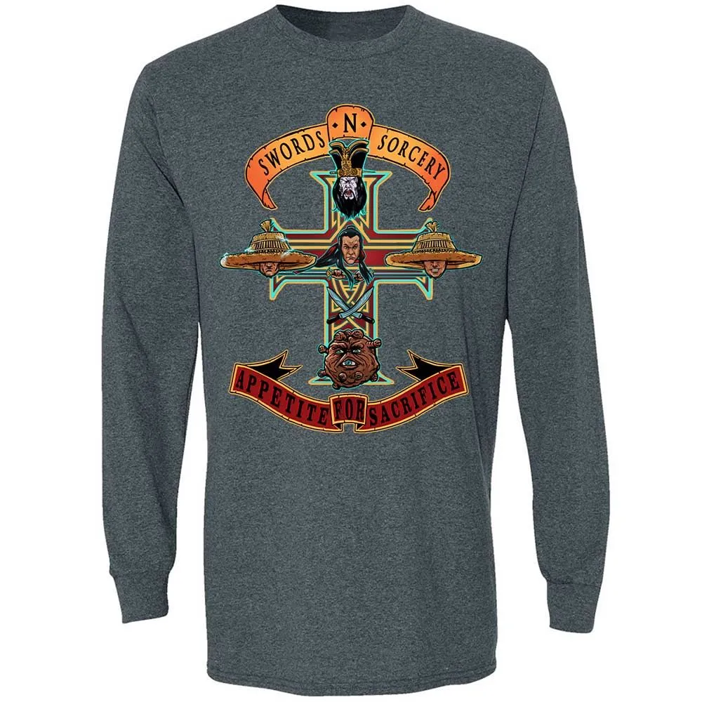 Long Sleeve T-Shirt - HTFCZABX - Dark Heather - 5