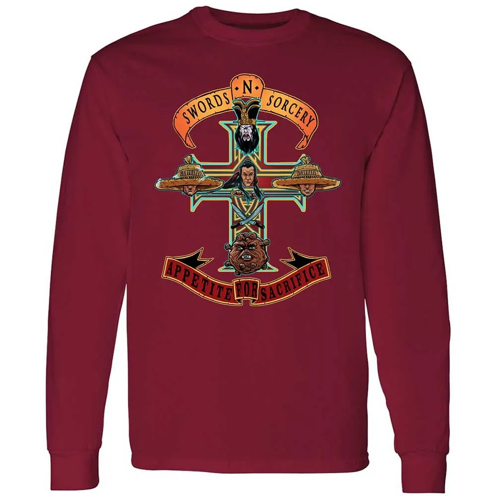 Long Sleeve T-Shirt - HTFCZABX - Cardinal Red - 7