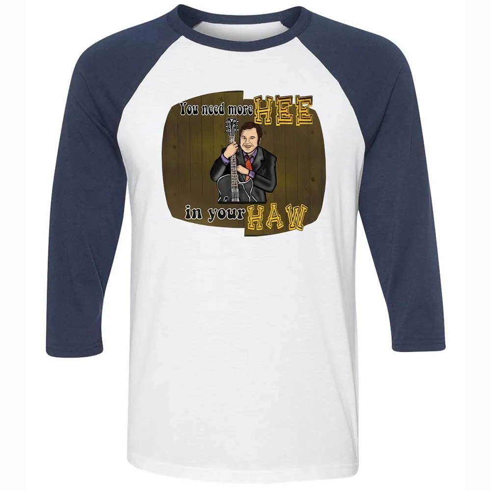 Unisex 3/4 Baseball Tee - 7KDB7RMN - White/Navy - 8