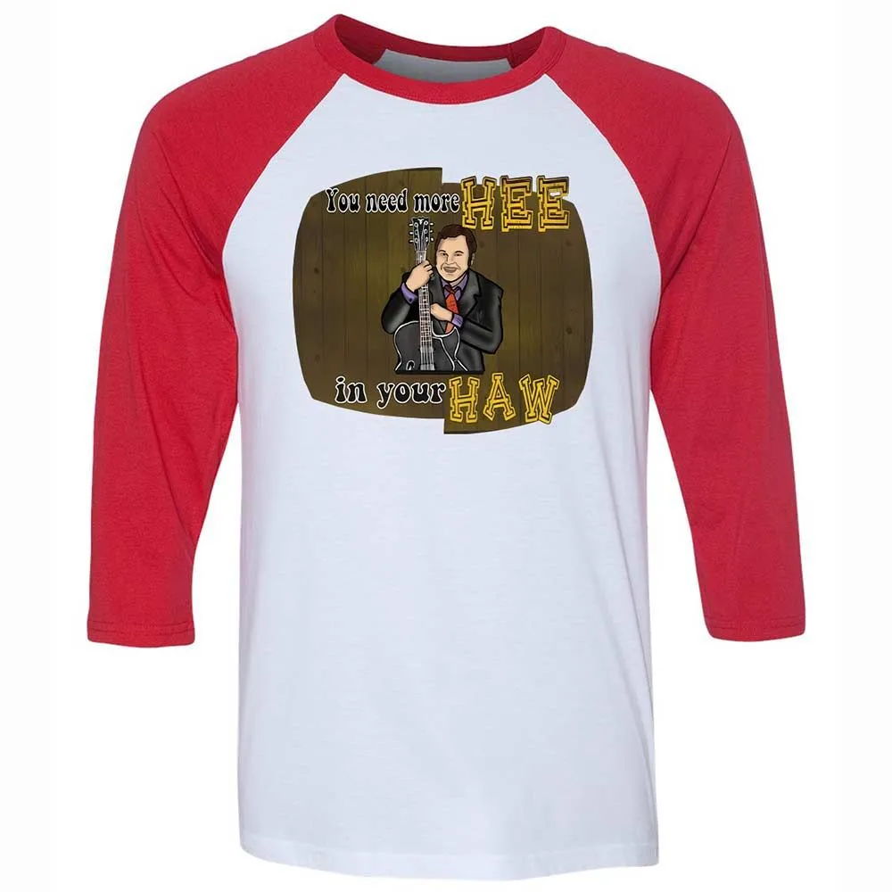 Unisex 3/4 Baseball Tee - 7KDB7RMN - White/Red - 9