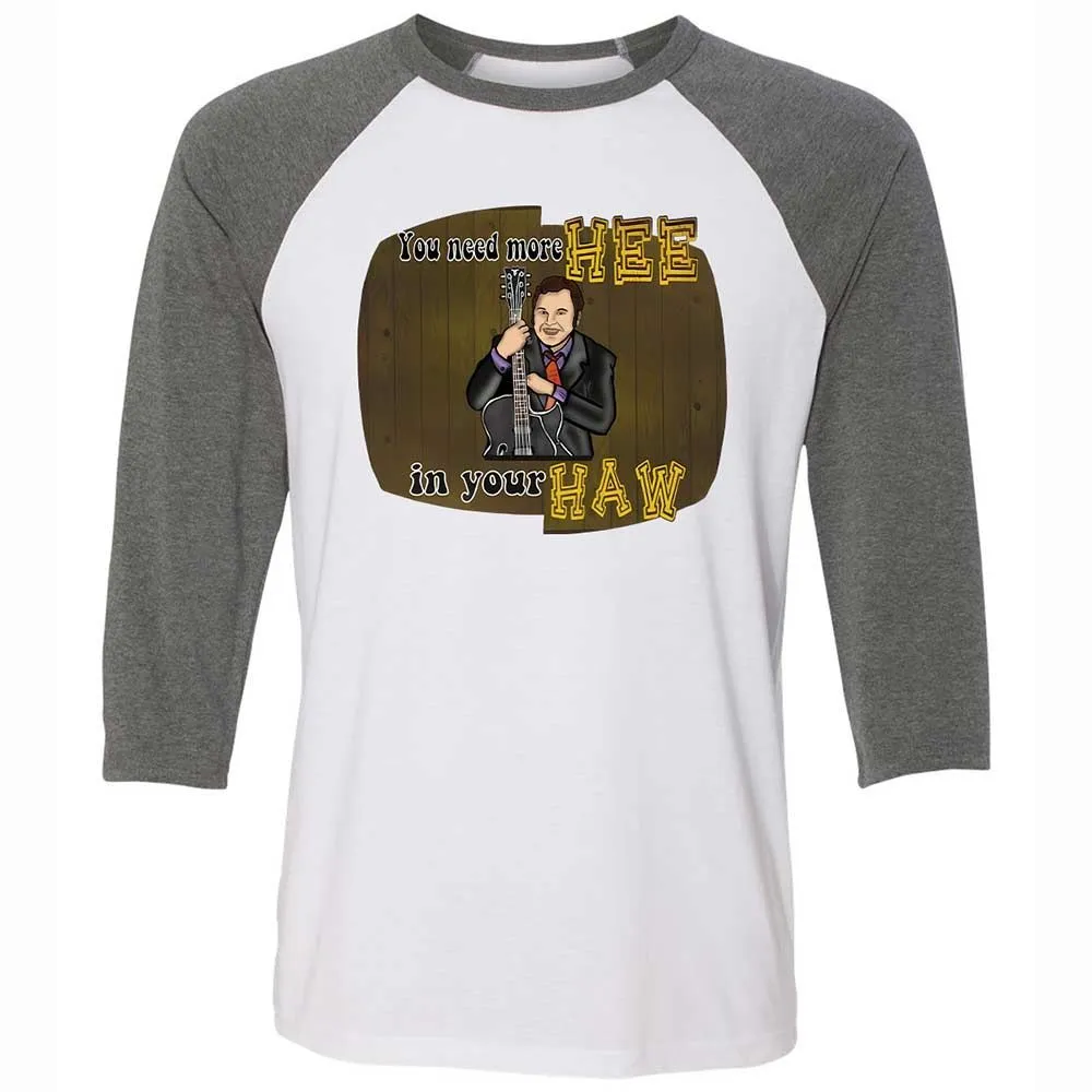 Unisex 3/4 Baseball Tee - 7KDB7RMN - White/Deep Heather - 11