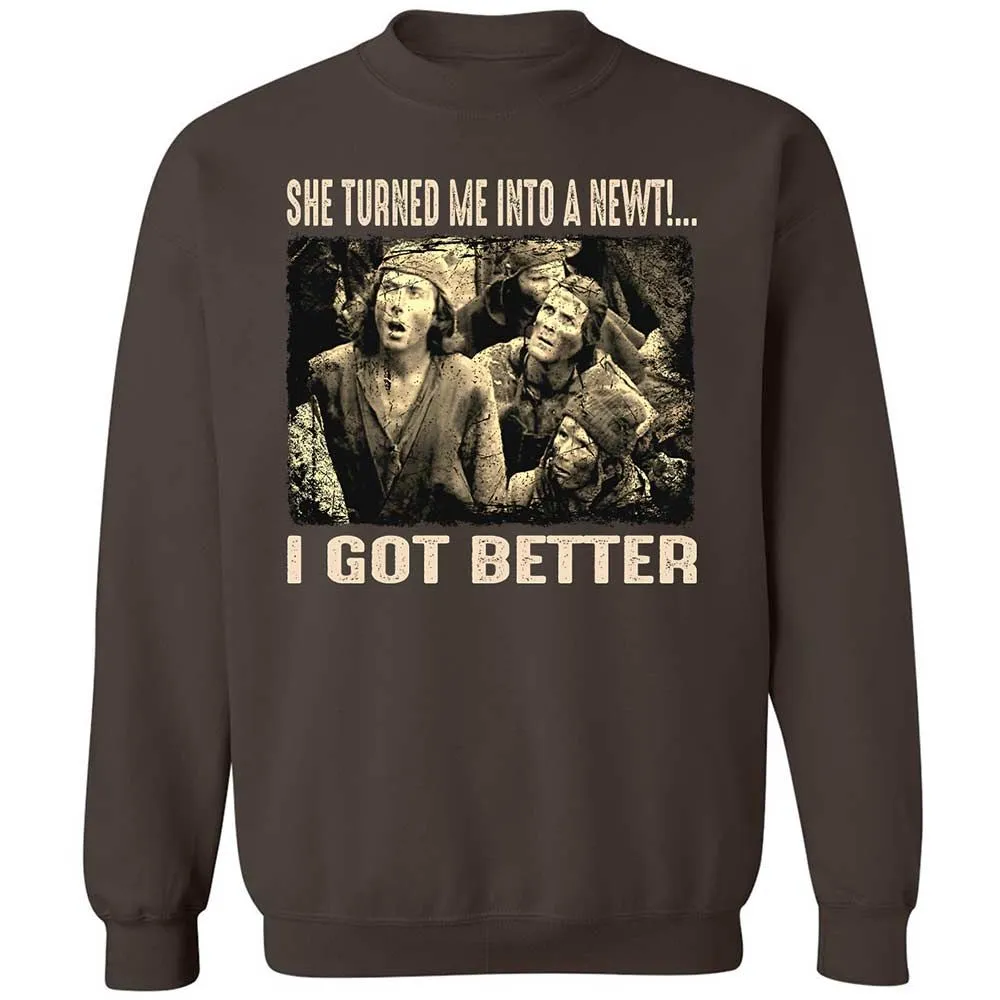 Classic Unisex Sweatshirt - MNKK85MZ - Dark Chocolate - 4
