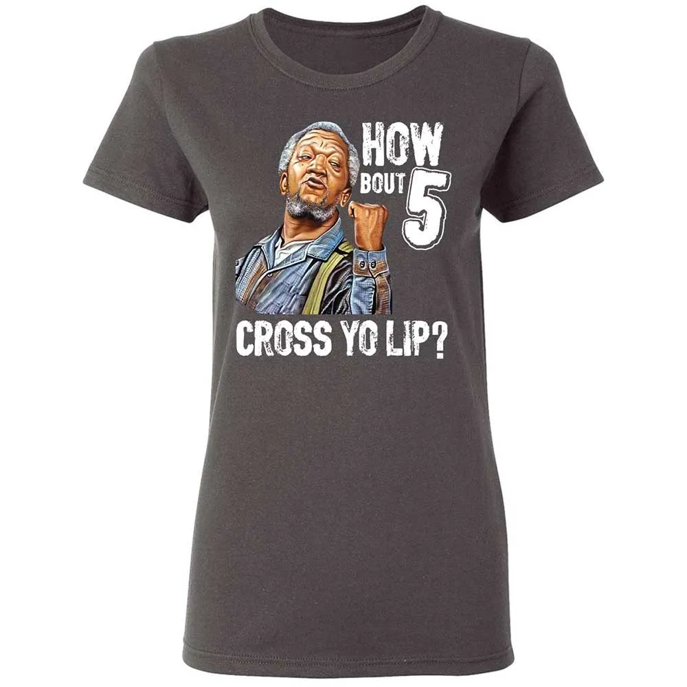 How bout 5 cross yo lip - Charcoal - 4