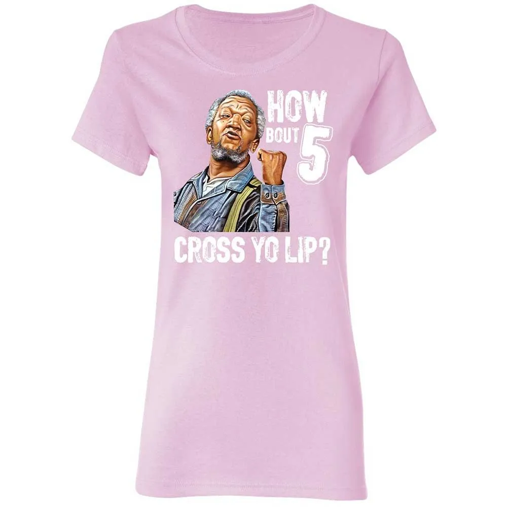 How bout 5 cross yo lip - Light Pink - 8