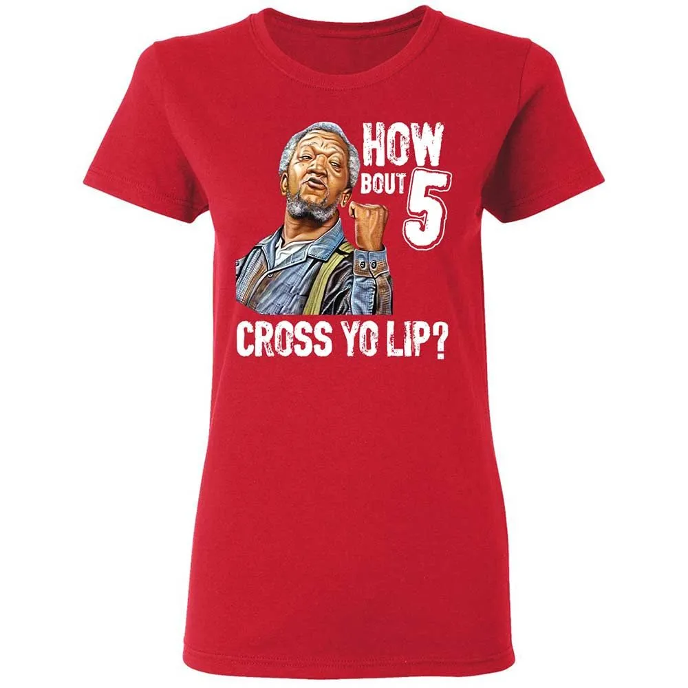 How bout 5 cross yo lip - Red - 9