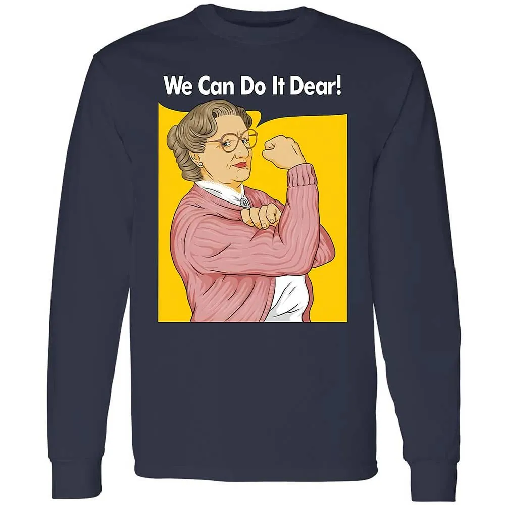 We Can Do It Dear - Navy - 2