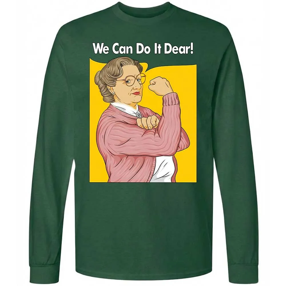 We Can Do It Dear - Forest Green - 4