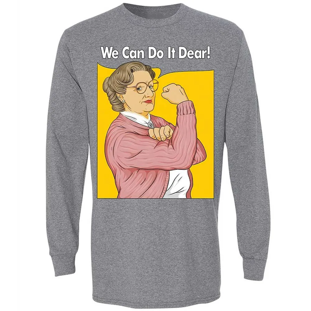 We Can Do It Dear - Graphite Heather - 8