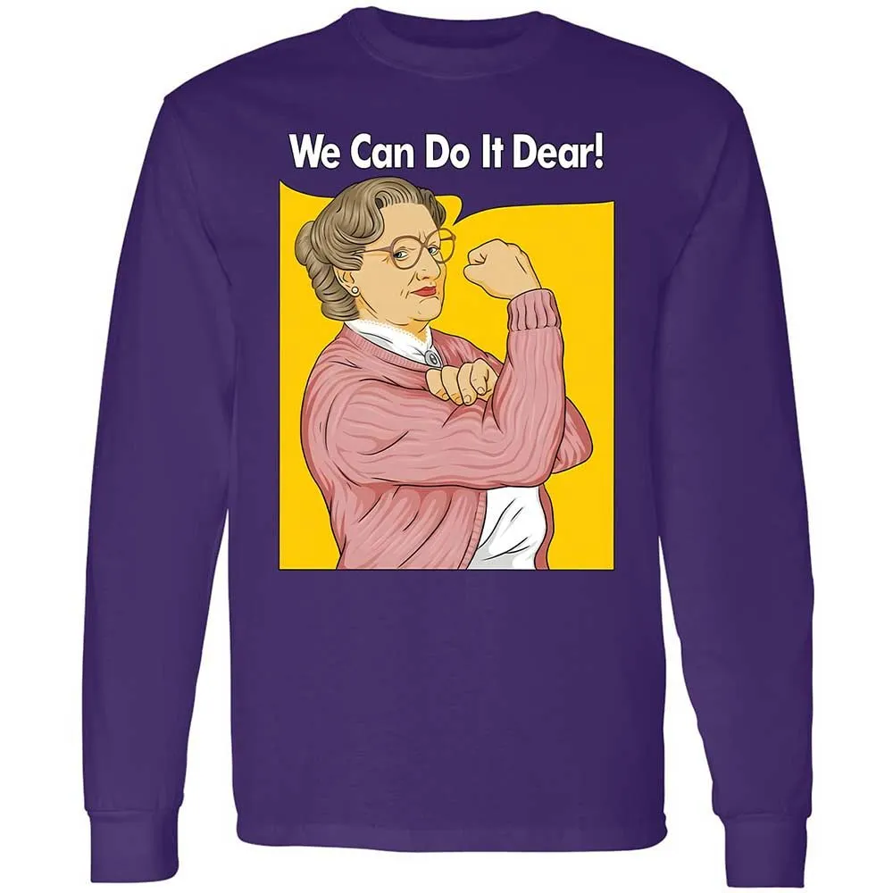 We Can Do It Dear - Purple - 12