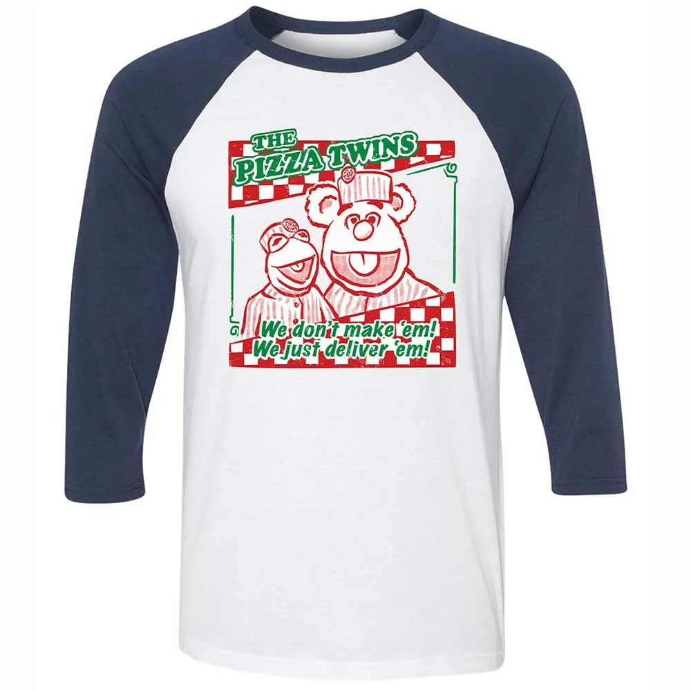 Unisex 3/4 Baseball Tee - BCR7WXEF - White/Navy - 8