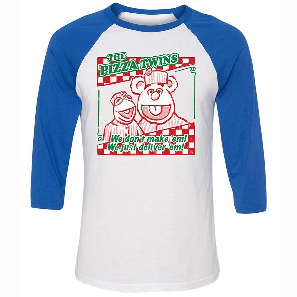 Unisex 3/4 Baseball Tee - BCR7WXEF - White/True Royal - 10