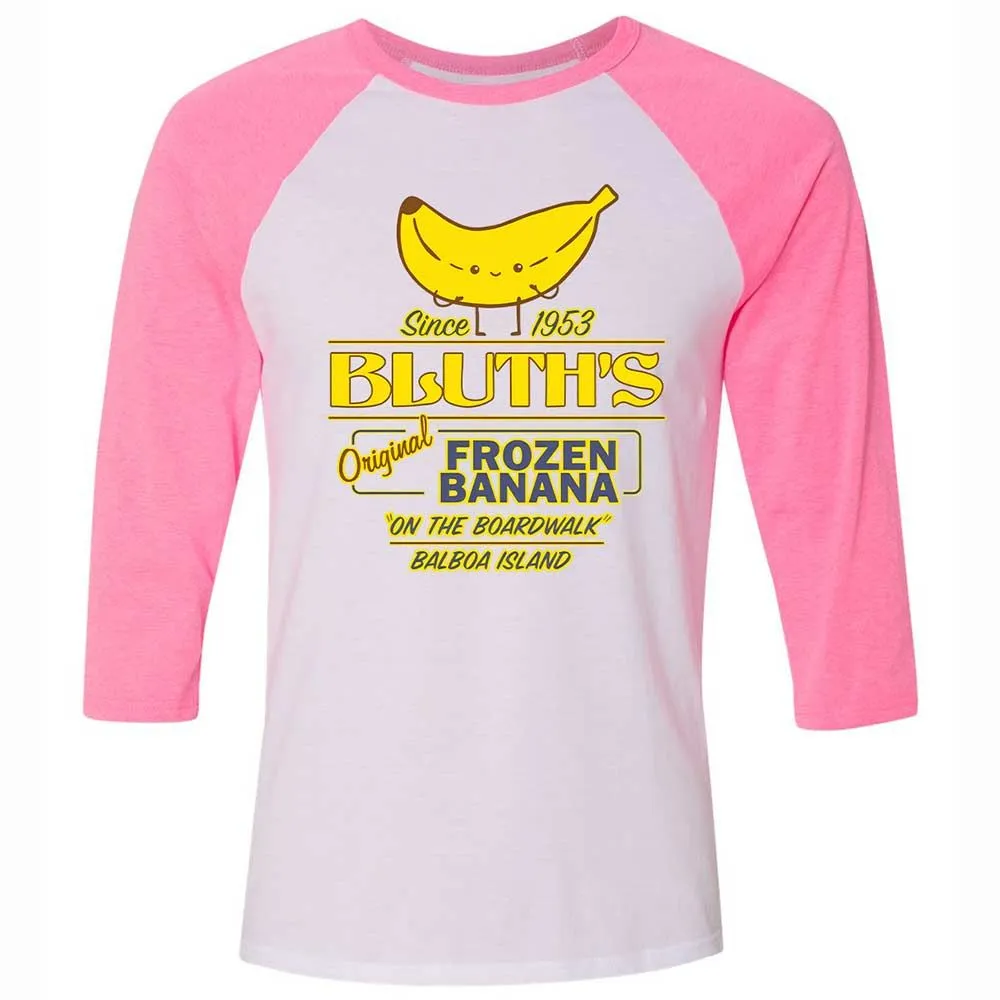 Unisex 3/4 Baseball Tee - WKZK1Y4G - White/Neon Pink - 12