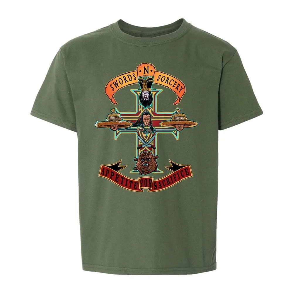 Kids T-Shirt - JPLG1TAZ - Military Green - 19