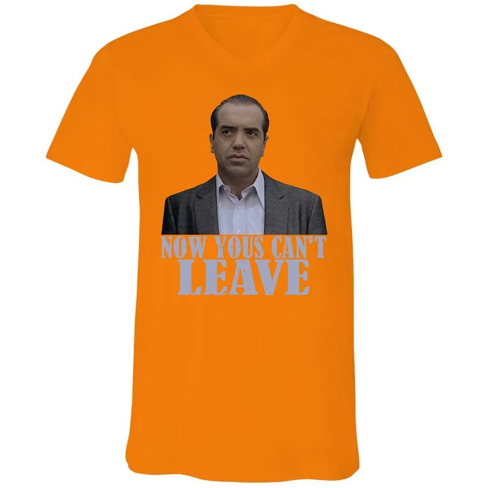 Unisex V-Neck T-Shirt - L3LRG4L3 - Orange - 12