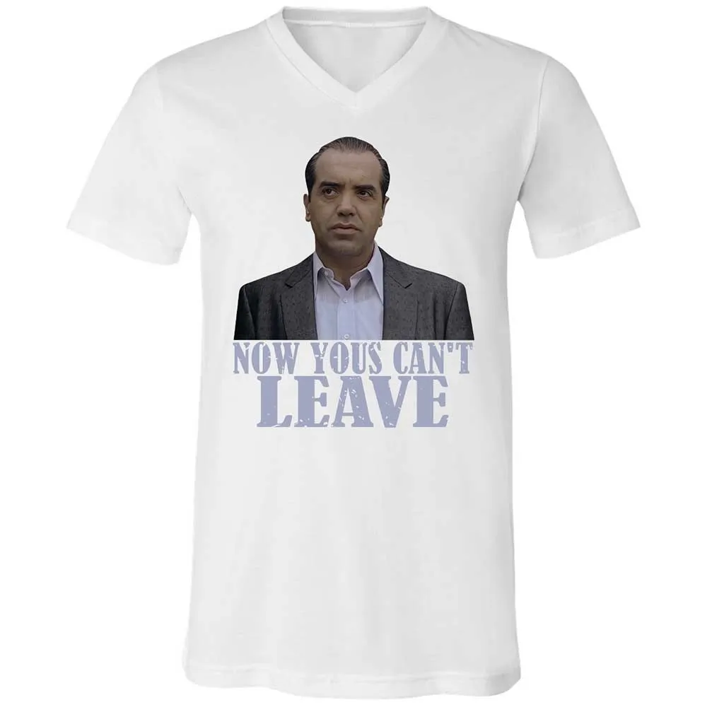 Unisex V-Neck T-Shirt - L3LRG4L3 - White - 16