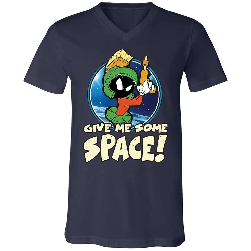 Unisex V-Neck T-Shirt - X87EEDQ6 - Navy - 2