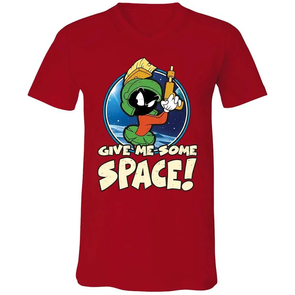 Unisex V-Neck T-Shirt - X87EEDQ6 - Red - 6