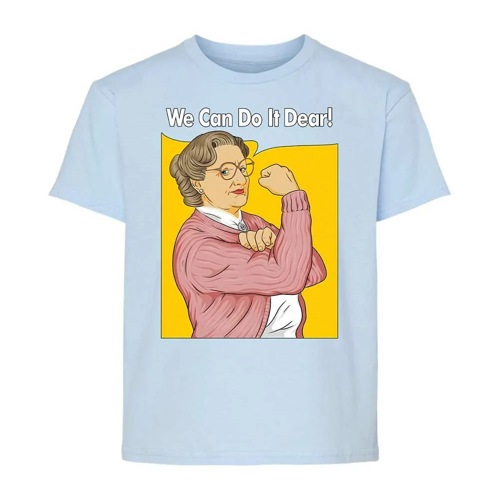 We Can Do It Dear - Light Blue - 6