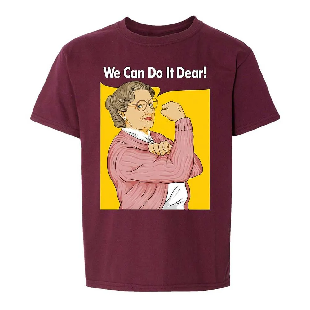 We Can Do It Dear - Maroon - 14