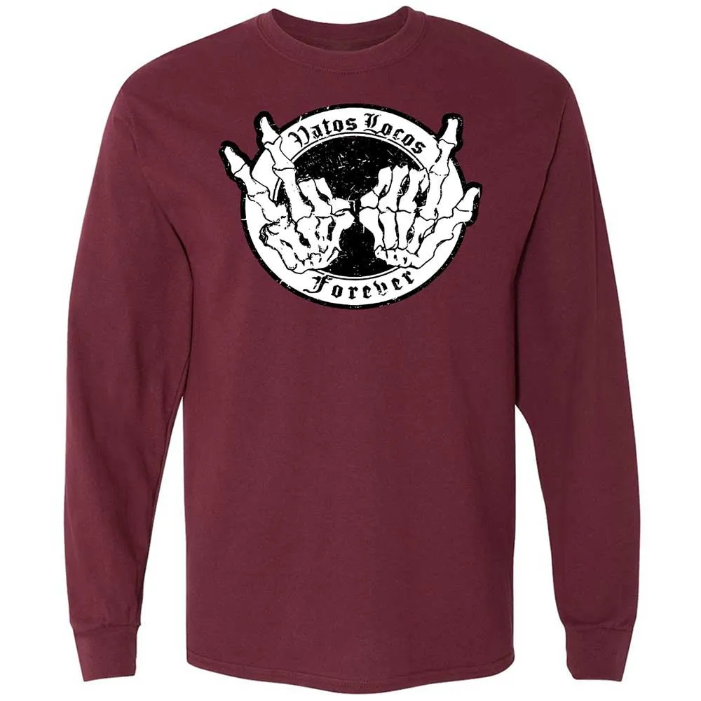 Vatos Locos Forever - Maroon - 16