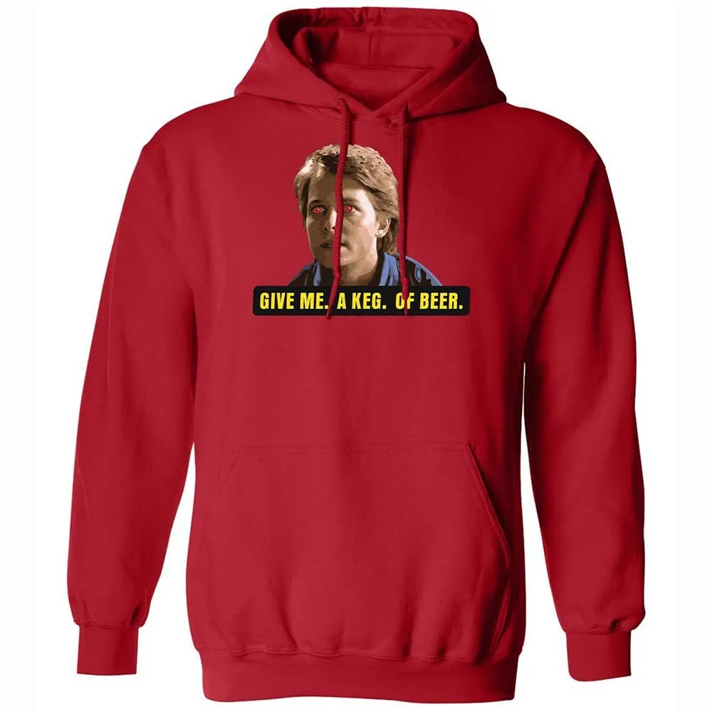 Classic Unisex Hoodie - 4LHA2XJN - Red - 10