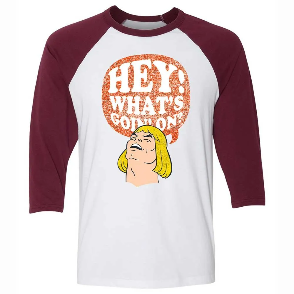 Unisex 3/4 Baseball Tee - QK6ZXC3W - White/Maroon - 7