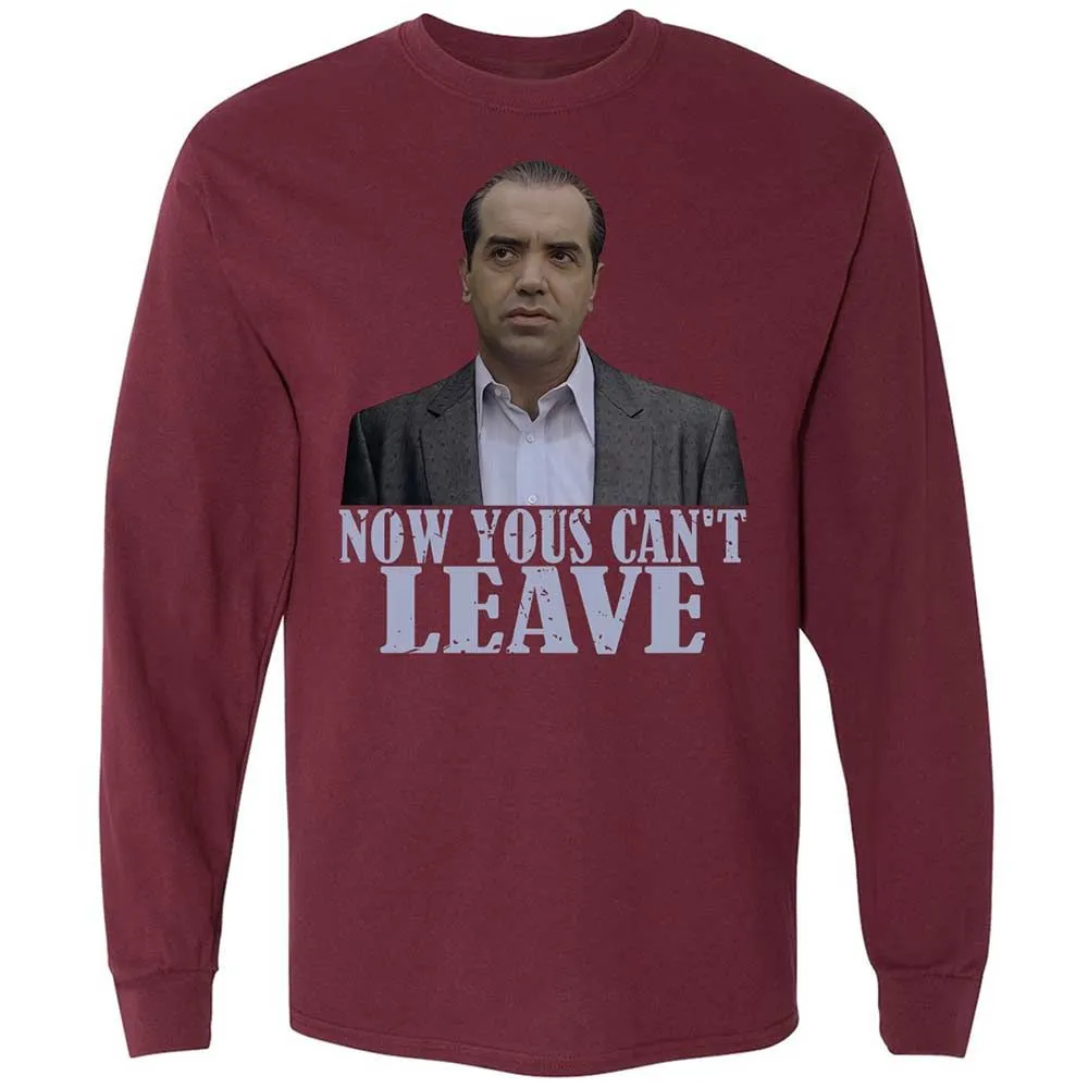 Long Sleeve T-Shirt - GPSL9H6P - Maroon - 6