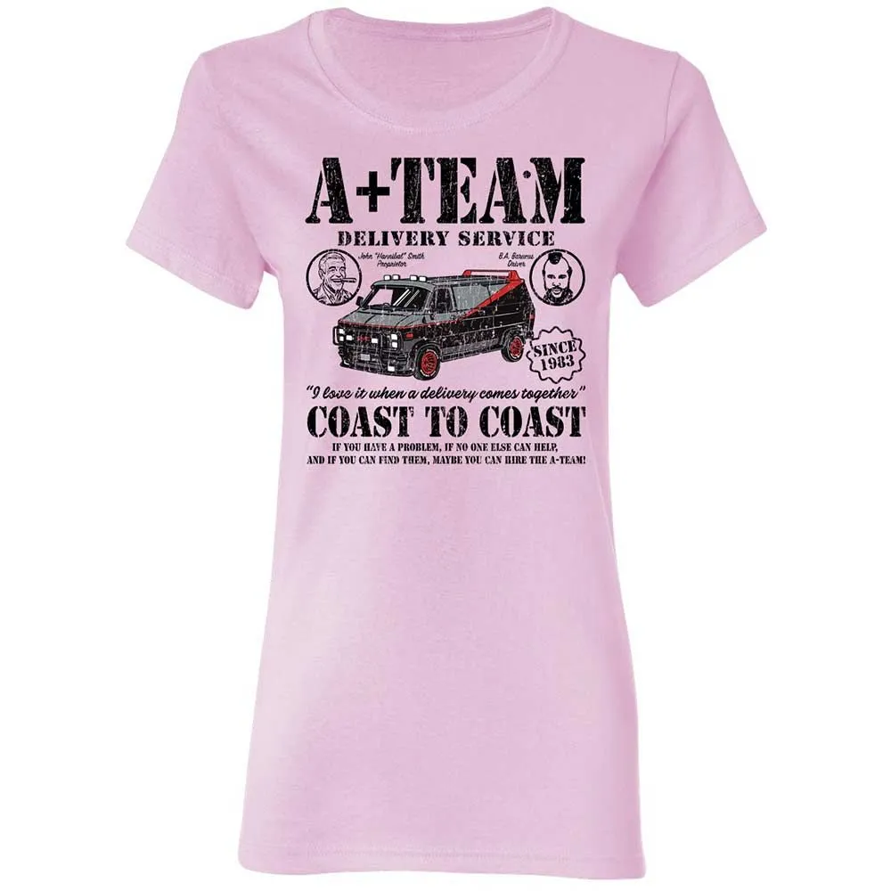 Women's T-Shirt - 4J89SCT5 - Light Pink - 3