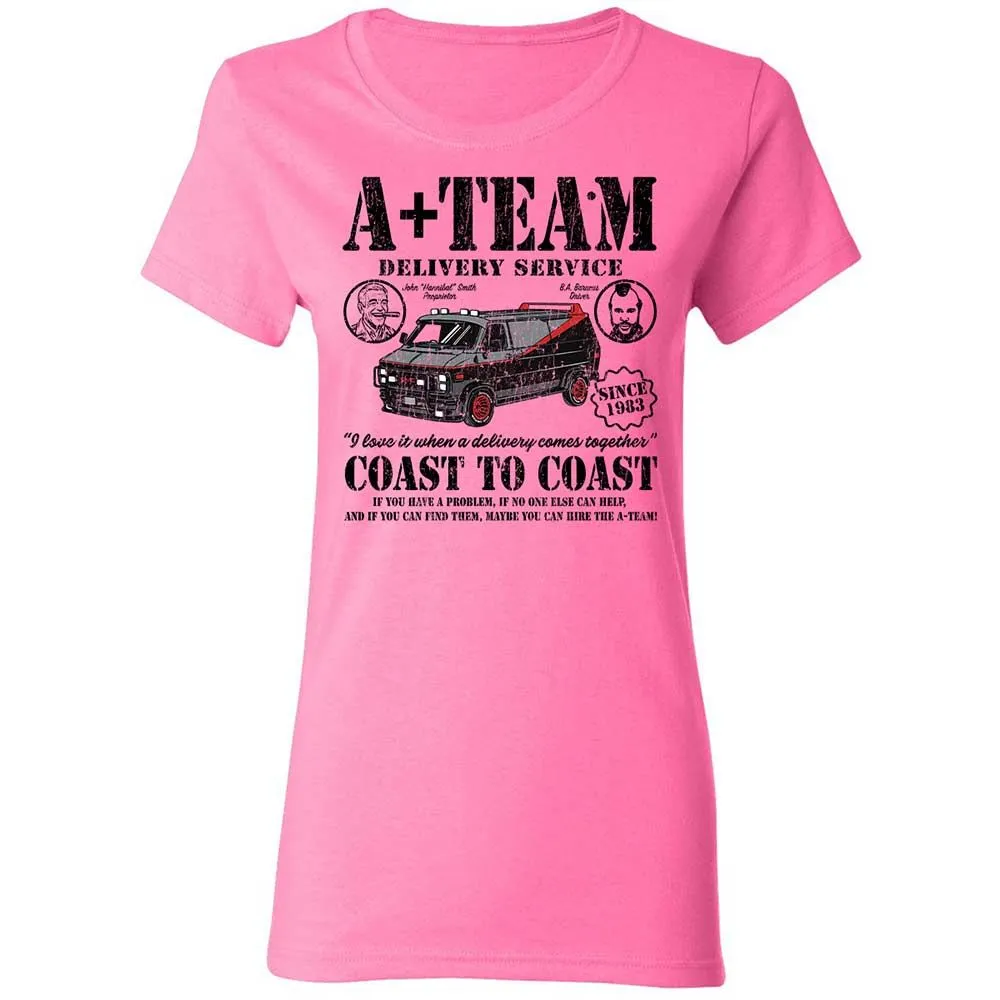 Women's T-Shirt - 4J89SCT5 - Azalea - 4