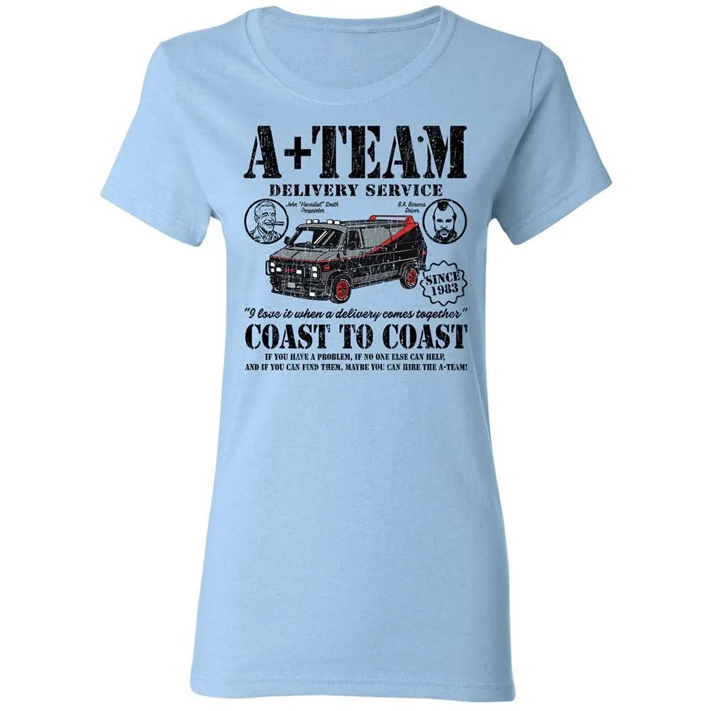 Women's T-Shirt - 4J89SCT5 - Light Blue - 6